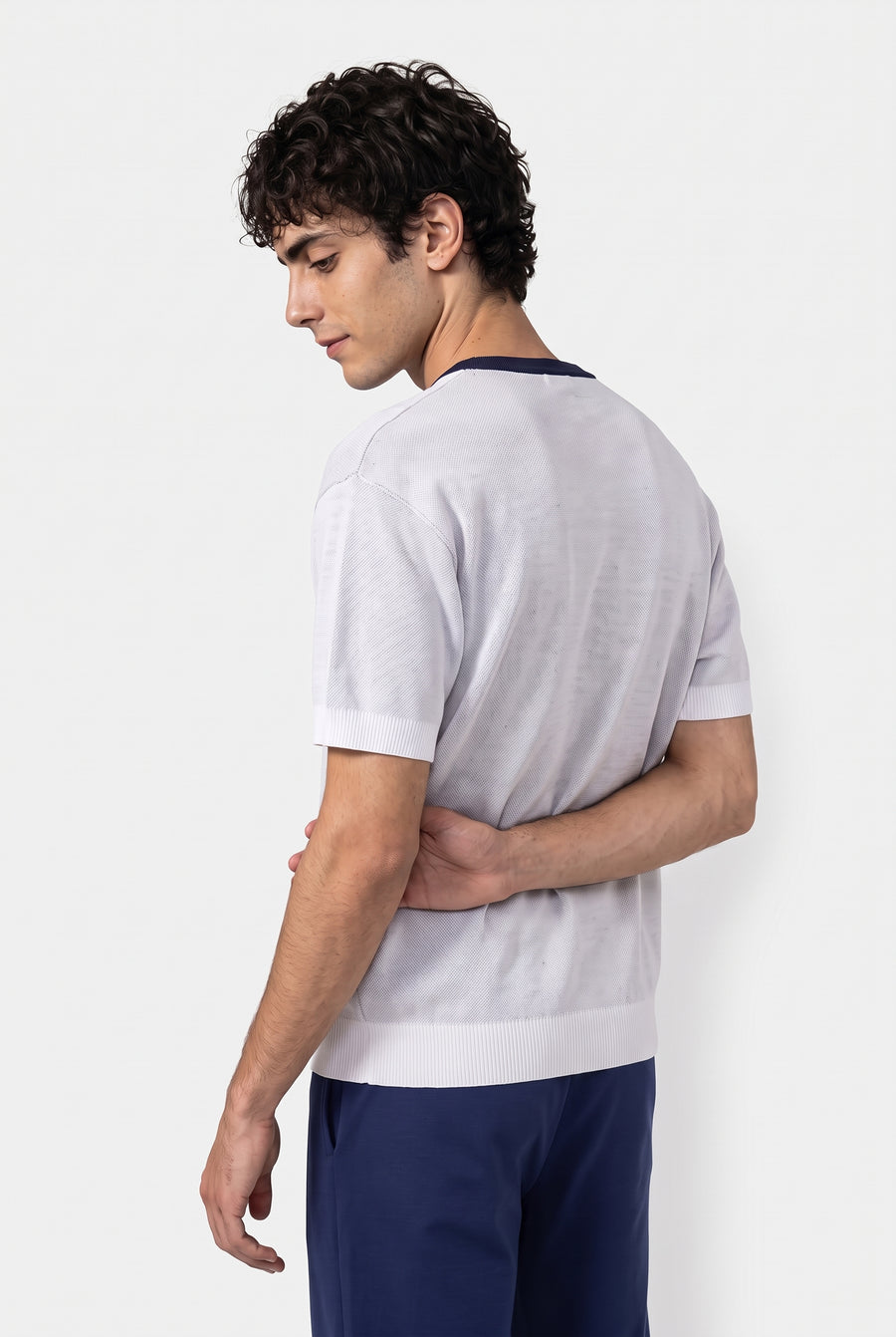 Pull O-hals - wit