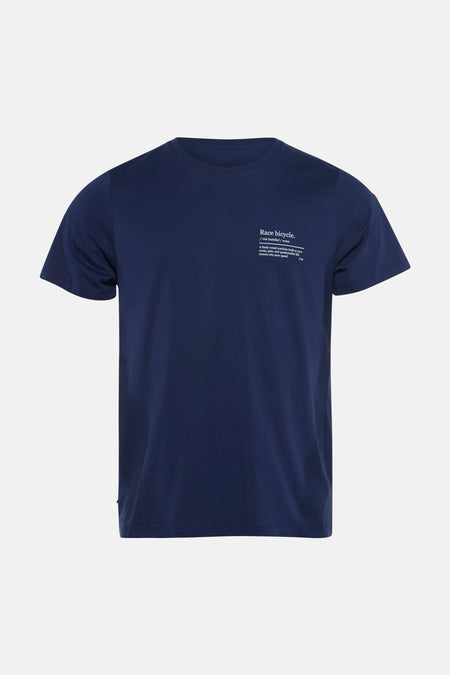 T-shirt met korte mouwen - blauw