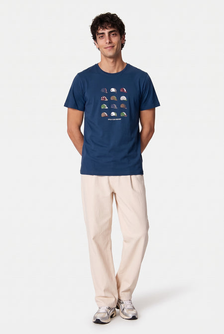 T-shirt à manches courtes - bleu