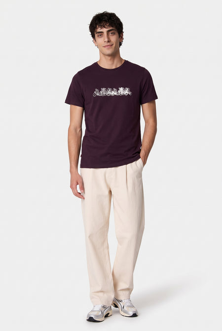 T-shirt à manches courtes - violet