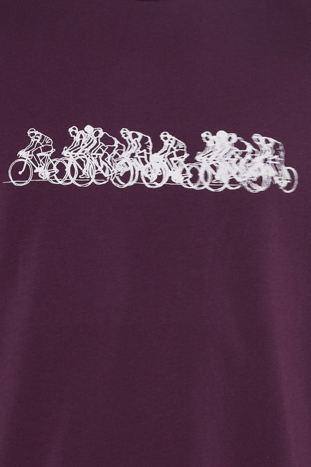 T-shirt à manches courtes - violet