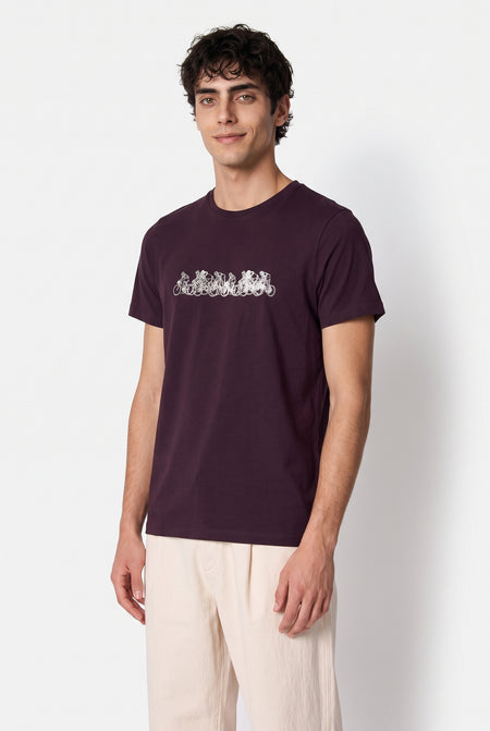 T-shirt à manches courtes - violet