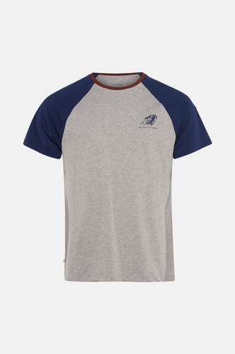T-shirt met korte mouwen - grijs