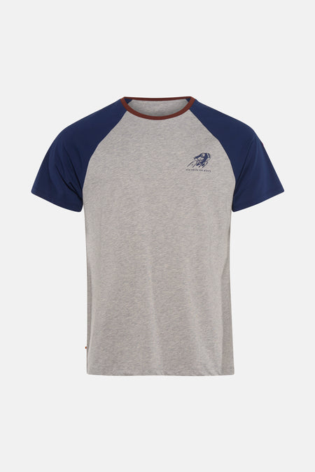 T-shirt met korte mouwen - grijs