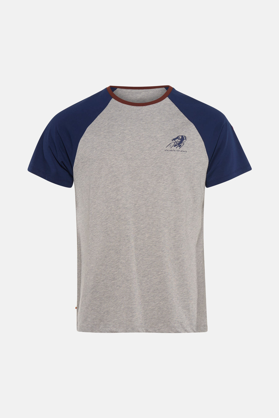 T-shirt met korte mouwen - grijs