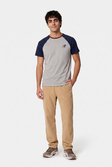 T-shirt à manches courtes - gris