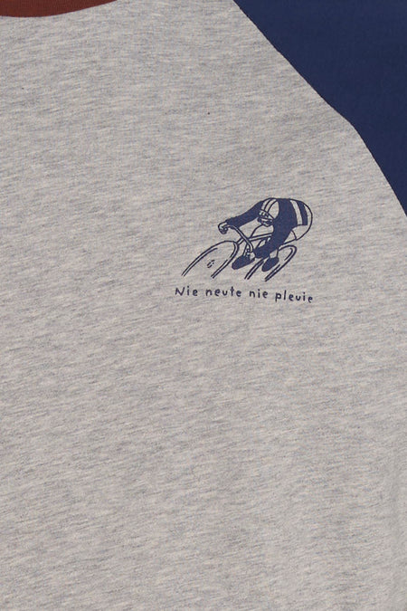 T-shirt met korte mouwen - grijs