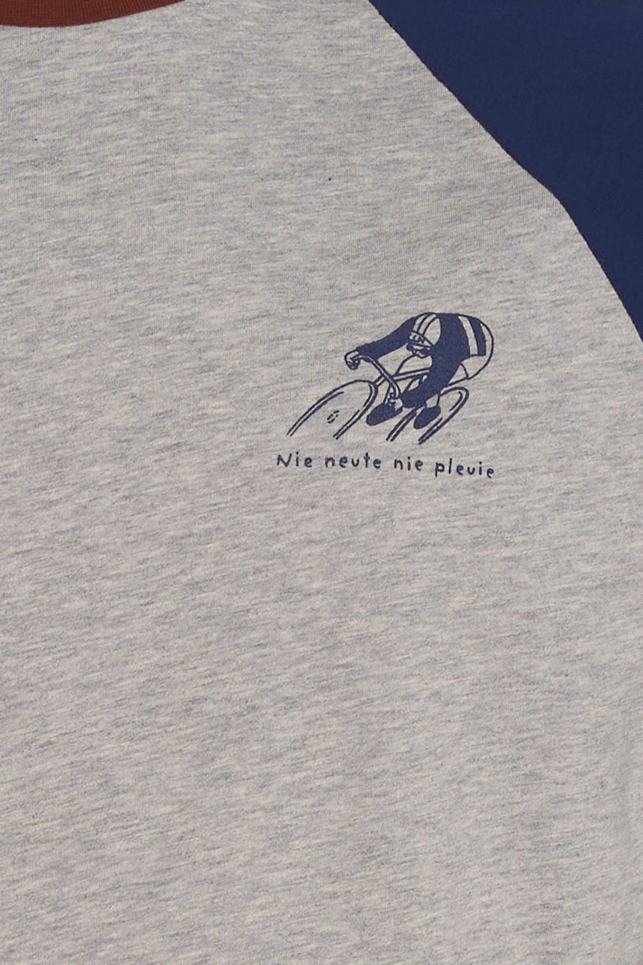 T-shirt met korte mouwen - grijs