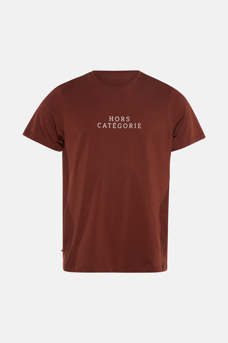 T-shirt met korte mouwen - bruin