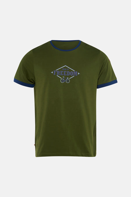 T-shirt met korte mouwen - groen