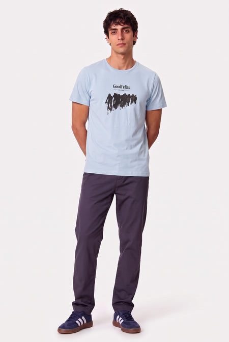 T-shirt met korte mouwen - blauw