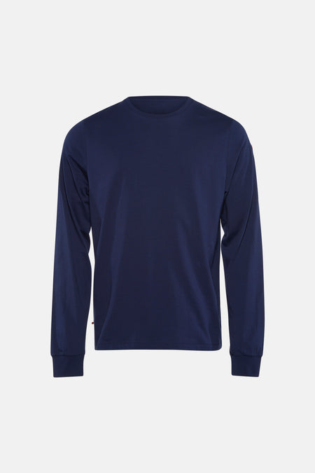 T-shirt met lange mouwen - blauw