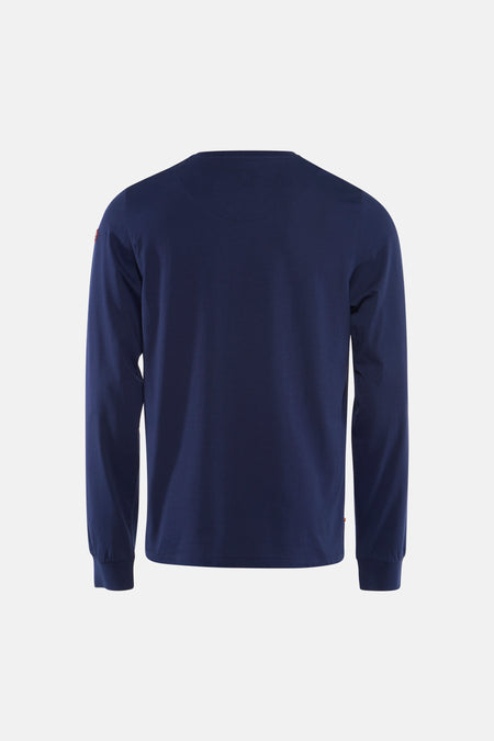 T-shirt met lange mouwen - blauw