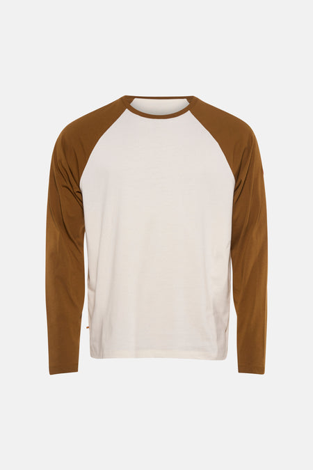 T-shirt (lange mouwen) off white denim - Cyclo Club Marcel