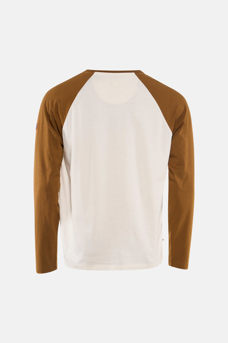 T-shirt (lange mouwen) off white denim - Cyclo Club Marcel