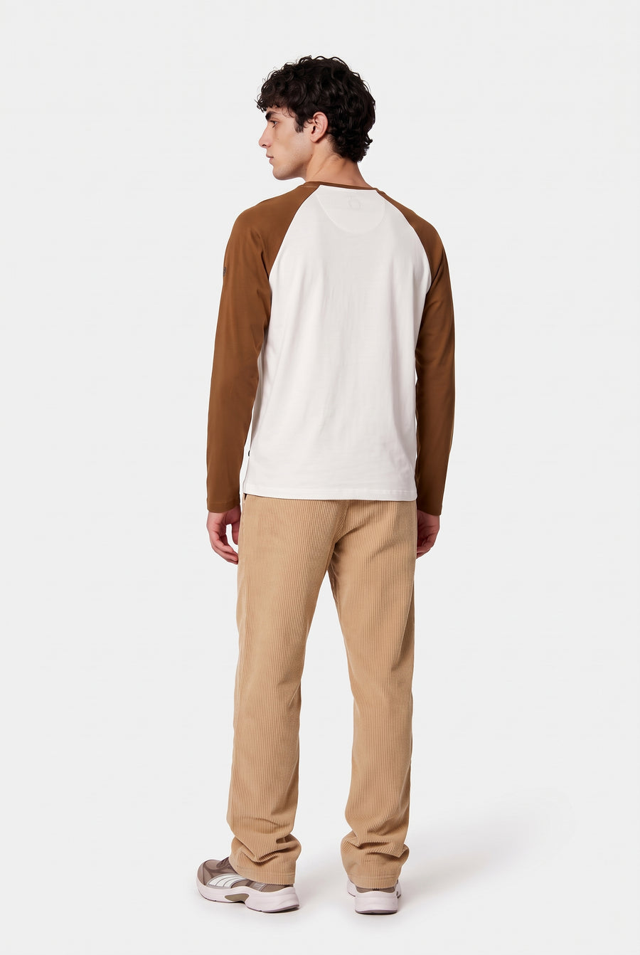 T-shirt (lange mouwen) off white denim - Cyclo Club Marcel