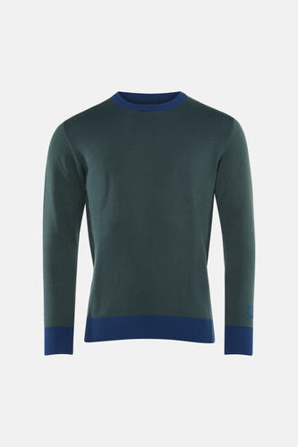 Sweater O-hals - blauw - Cyclo Club Marcel