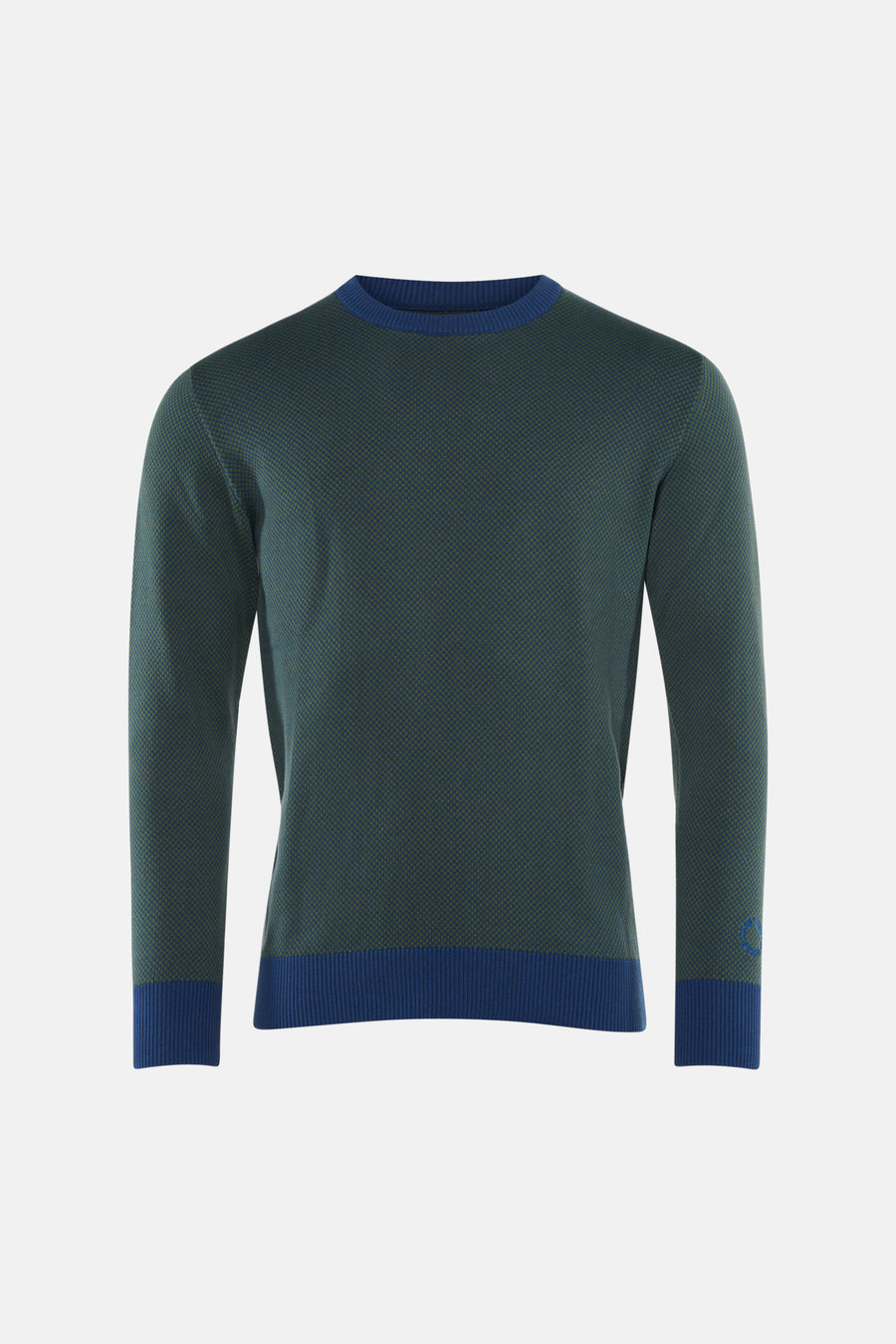 Sweater O-hals - blauw - Cyclo Club Marcel