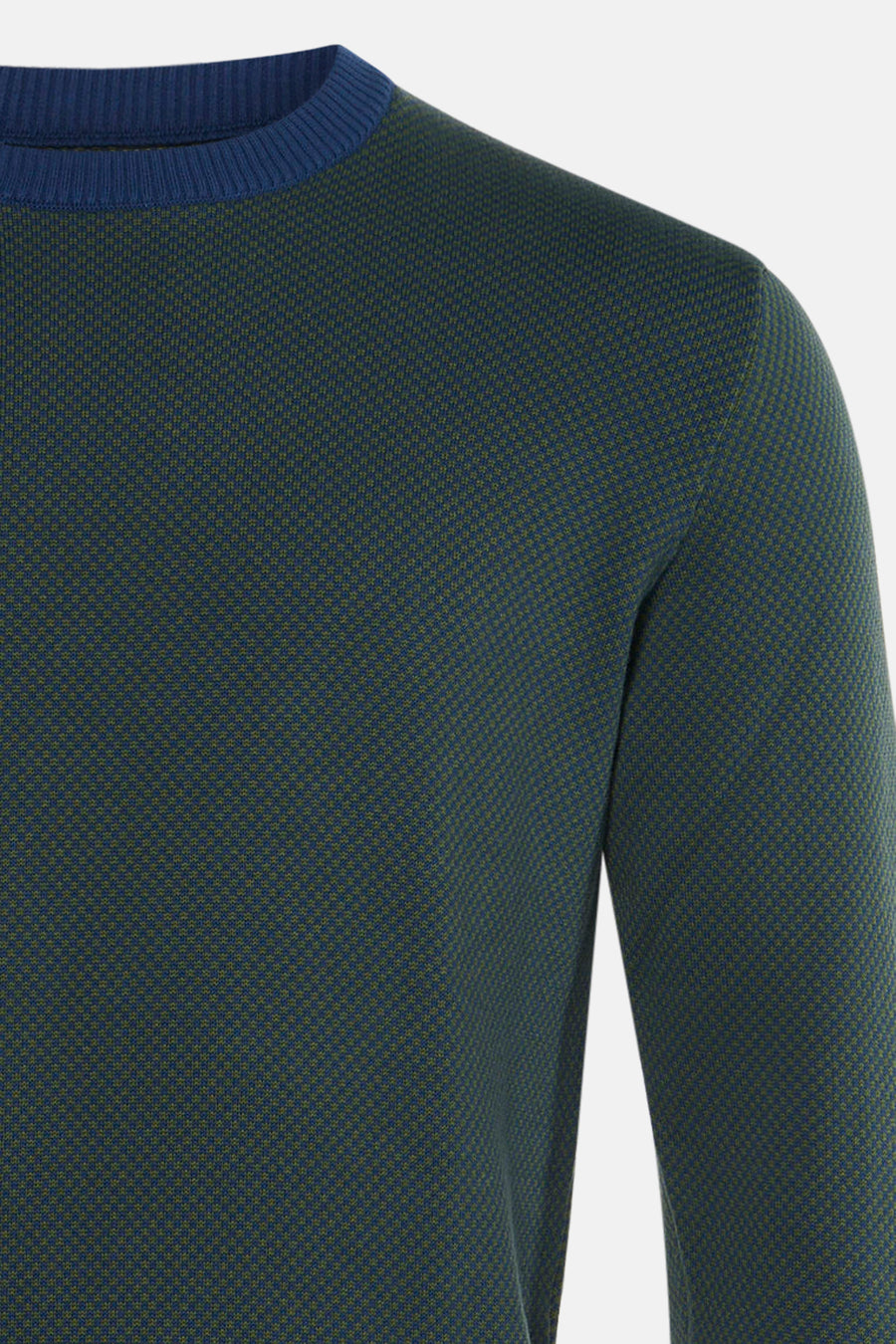 Sweater O-hals - blauw - Cyclo Club Marcel