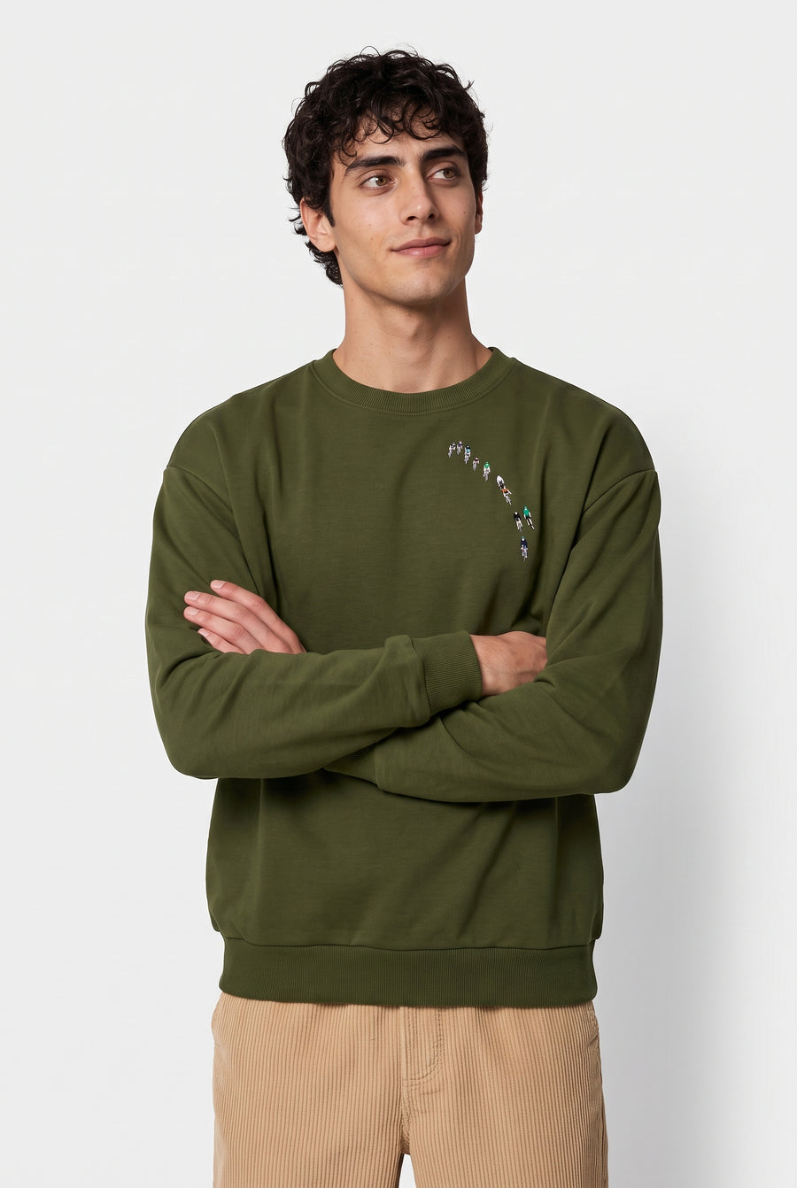 Pull O-hals - groen