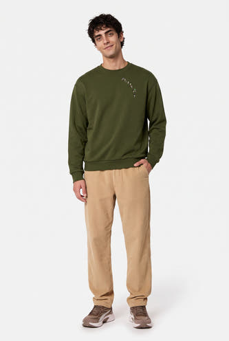 Pull O-hals - groen