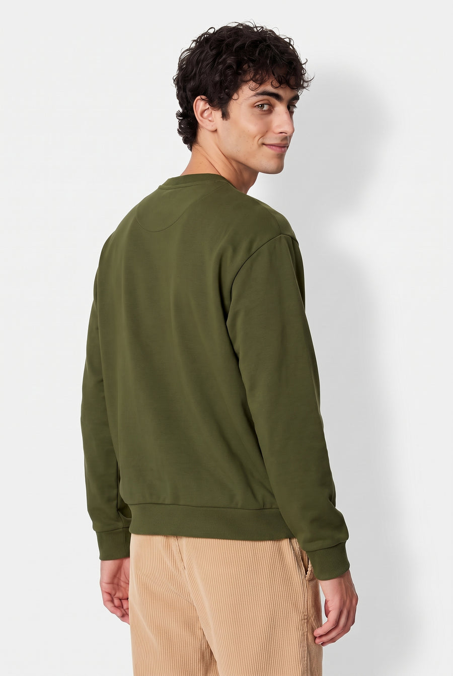 Pull O-hals - groen