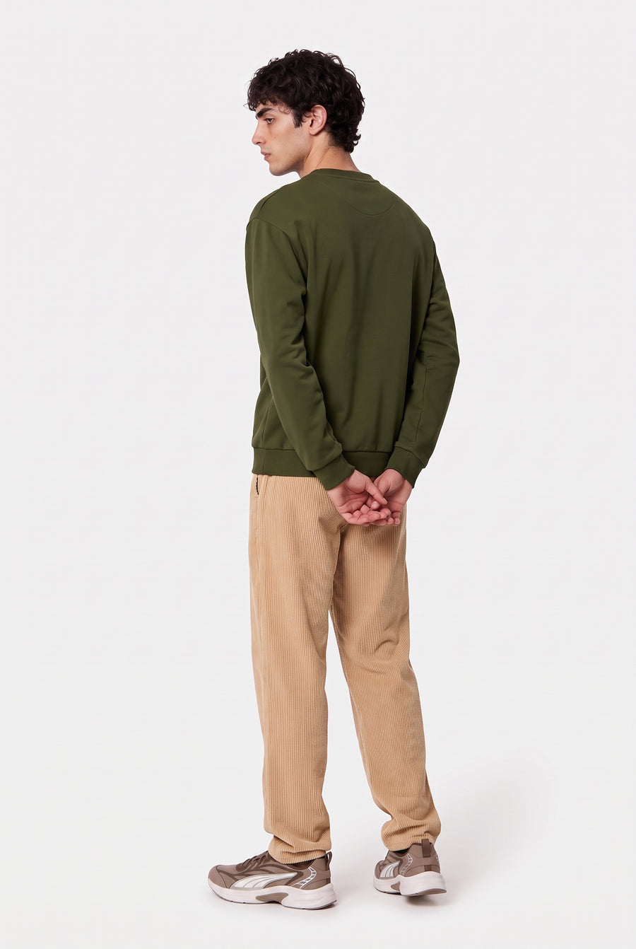 Pull O-hals - groen
