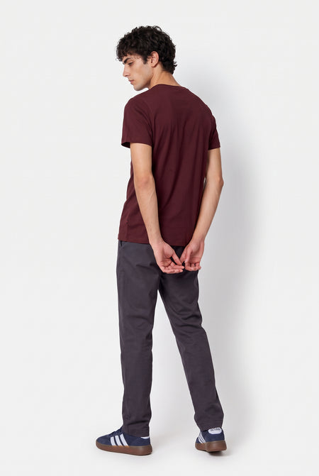 T-shirt met lange mouwen - bordeaux