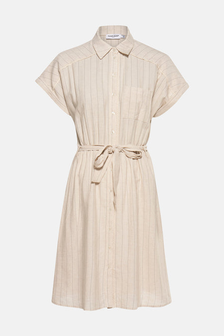 Kleedjes (korte mouwen) Beige - NAF NAF