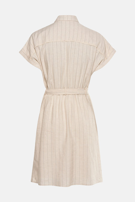 Kleedjes (korte mouwen) Beige - NAF NAF