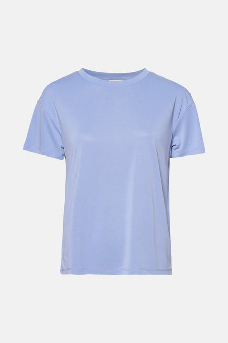 Top uni manche courte Bleu - NAF NAF