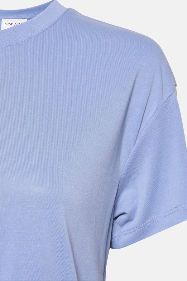 Top (korte mouwen) Blauw - NAF NAF