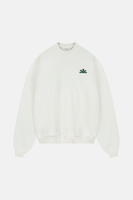 Sweat col O blanc - BASELAB