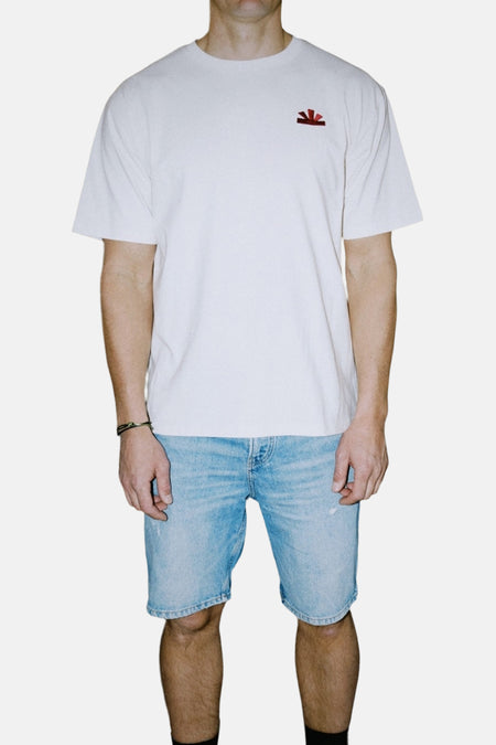 T-shirt met korte mouwen - Ecru