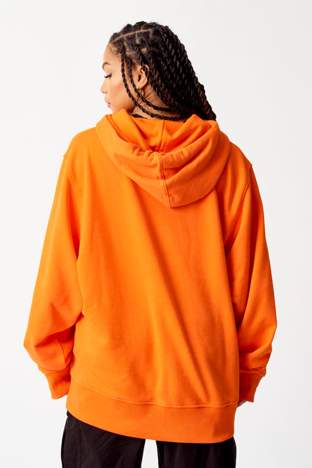 Sweat à capuche Orange - COELY