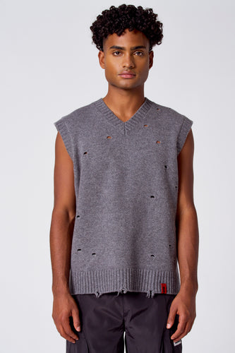Vest - grijs