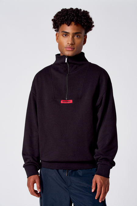 Sweatshirt - zwart