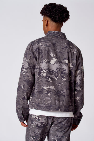 Jeansjas Dark grey denim - COELY