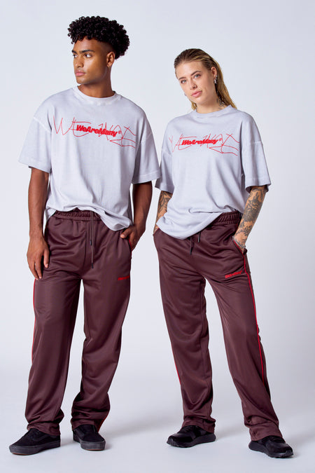 T-shirt met korte mouwen - grijs