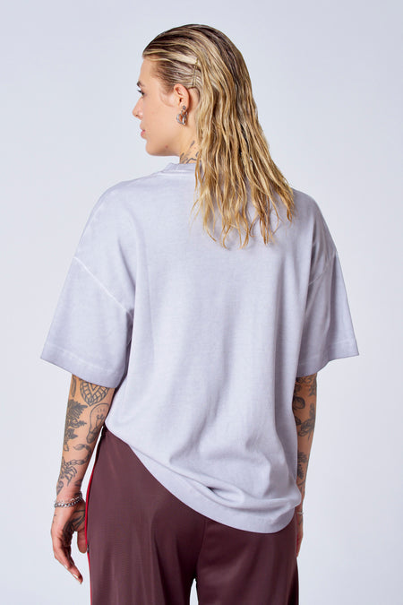 T-shirt met korte mouwen - grijs