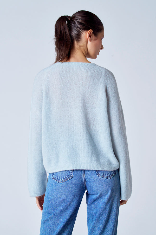 Pull col O Gris - Clouds of Fashion
