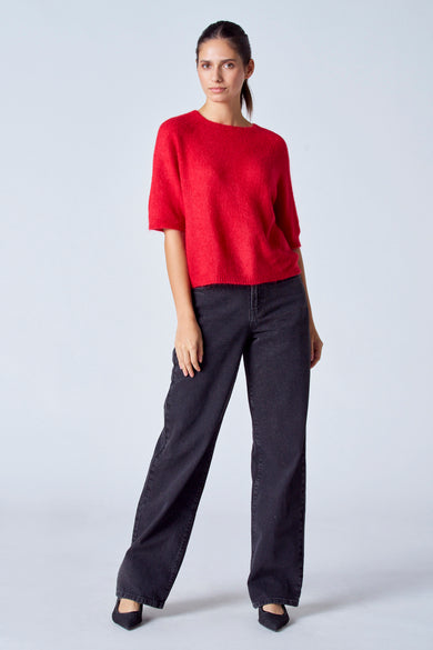 Pull col O Rouge - Clouds of Fashion