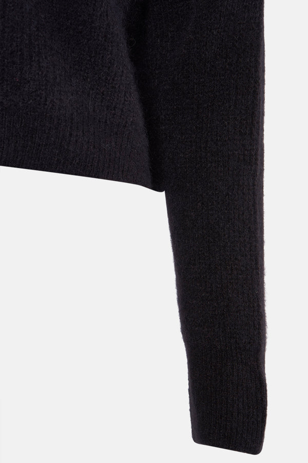 Pull col O Noir - Clouds of Fashion