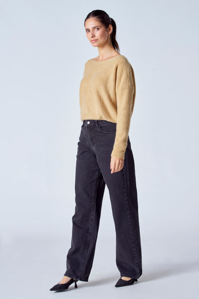 Pull col O Brun - Clouds of Fashion