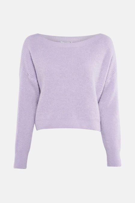 Pull col O Mauve - Clouds of Fashion