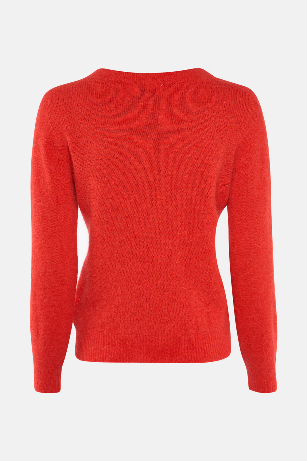 Trui met ronde hals Oranje - Clouds of Fashion