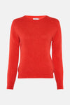Trui met ronde hals Oranje - Clouds of Fashion