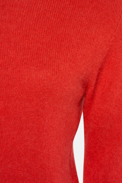 Trui met ronde hals Oranje - Clouds of Fashion