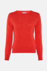 Pull col O Orange - Clouds of Fashion