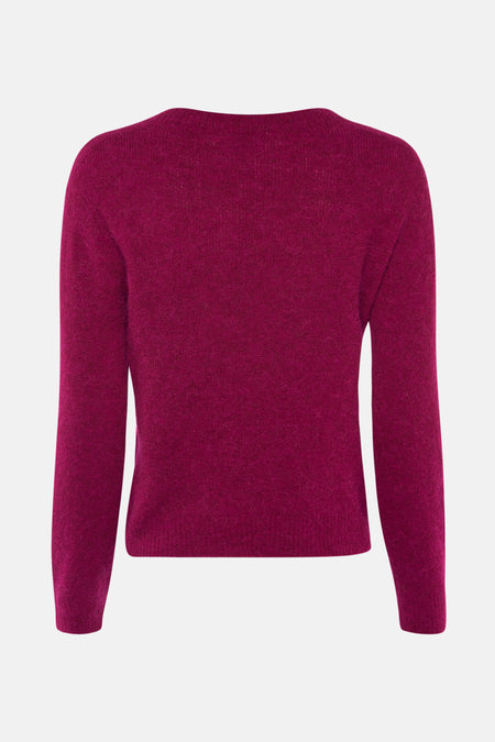 Pull col O Mauve - Clouds of Fashion